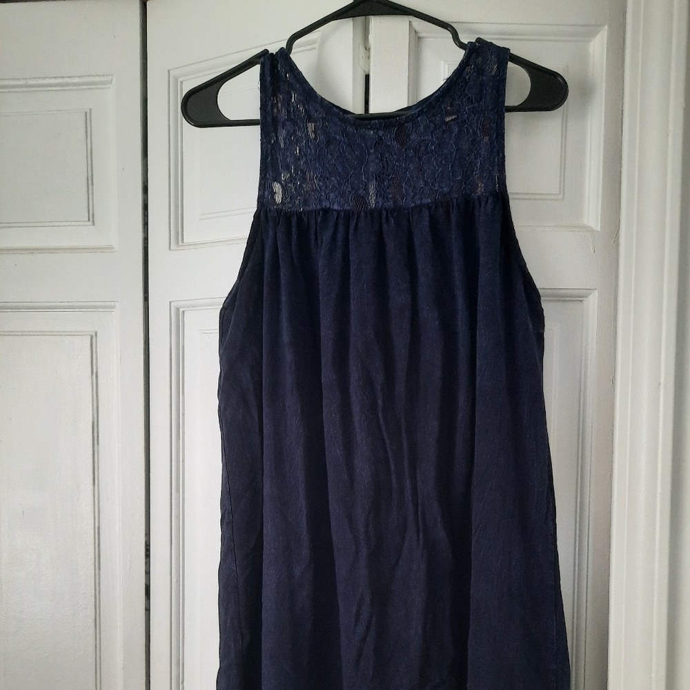 BLUE RAIN Deep Blue Dress ☔️